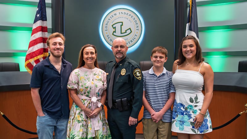 Longview ISD formally launches police department, swears in police chief