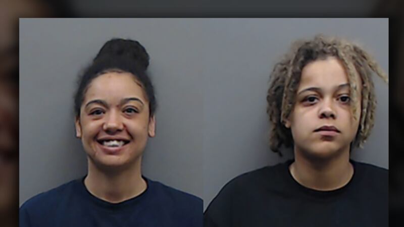 Brittney Boyd, left, and Andria Smith were booked into the Smith County Jail. (Source: Smith...