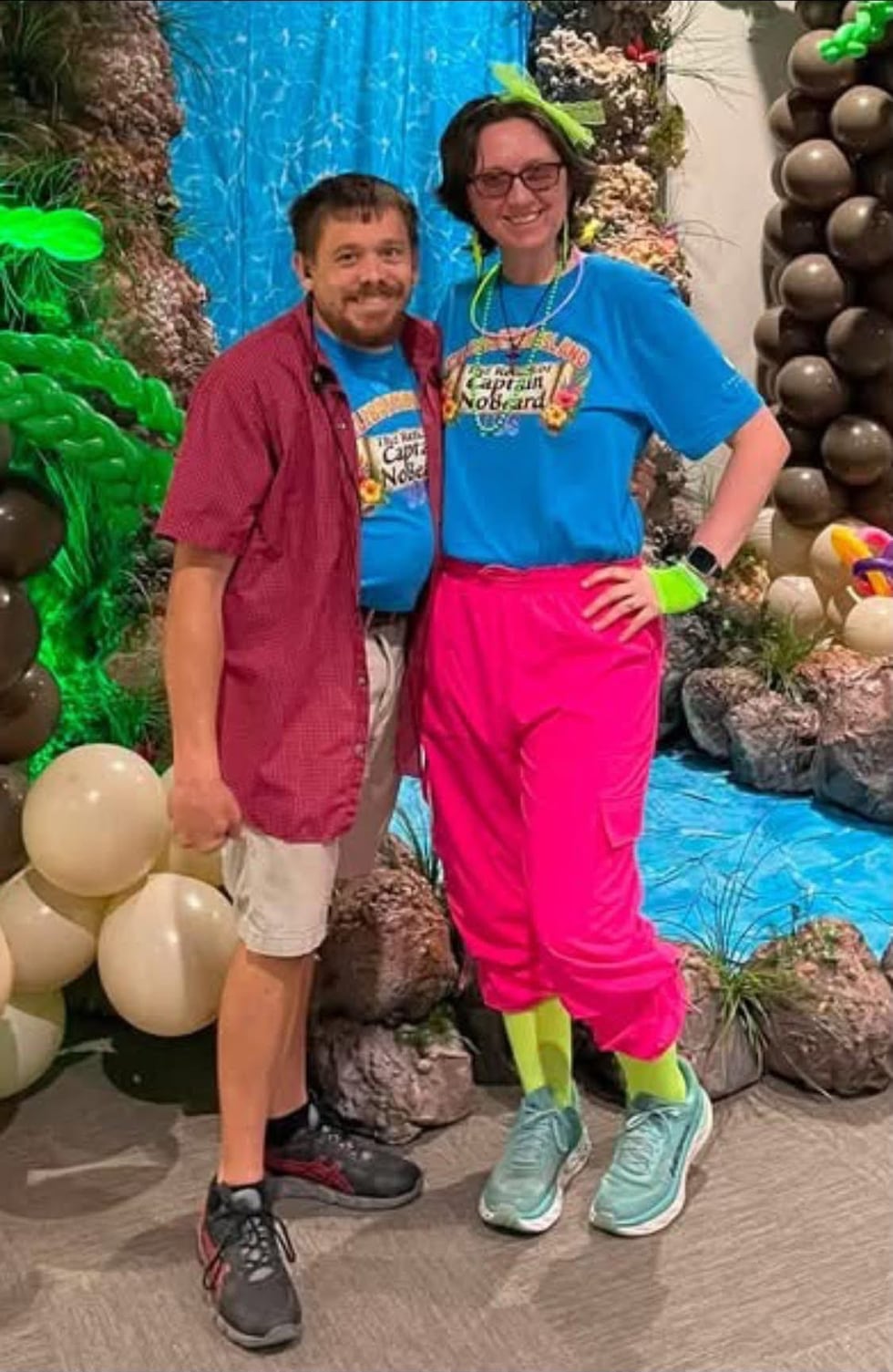 Adam and Ashlee Frantz volunteered at their church's VBS just last week