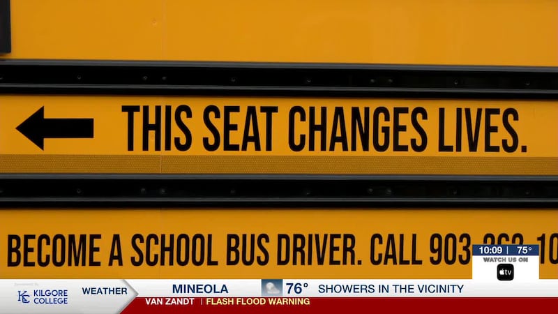 Tyler ISD recruiting bus drivers amid national shortage