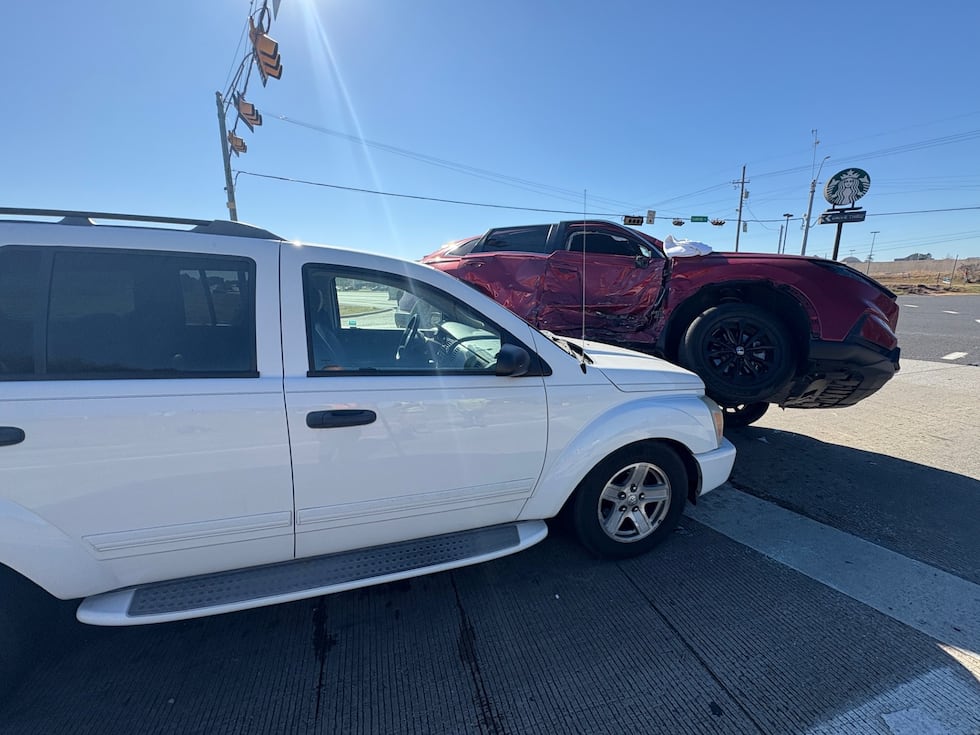 A three-vehicle crash occurred around 11:30 a.m. Friday morning, sending three people to a...