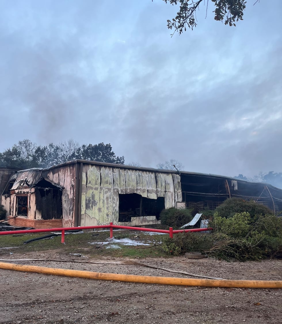 Smith County industrial fire