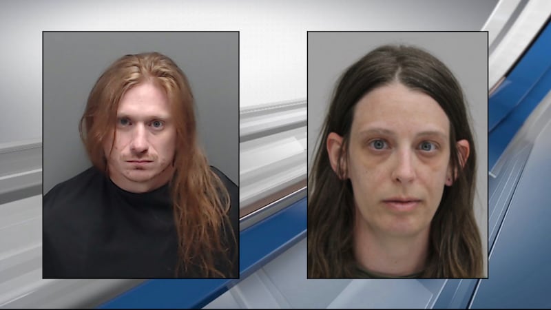 Kristin Akins, 35, and Dustin Baronet, 36, of Marshall