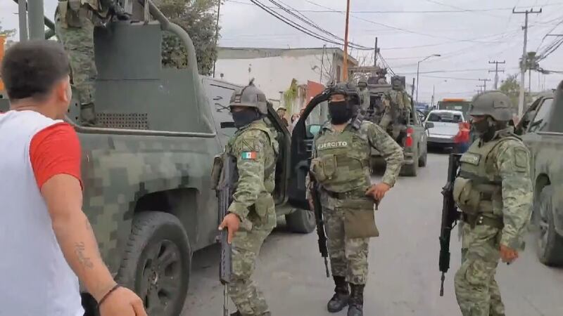Soldados mexicanos acusados de matar a cinco personas en Nuevo Laredo