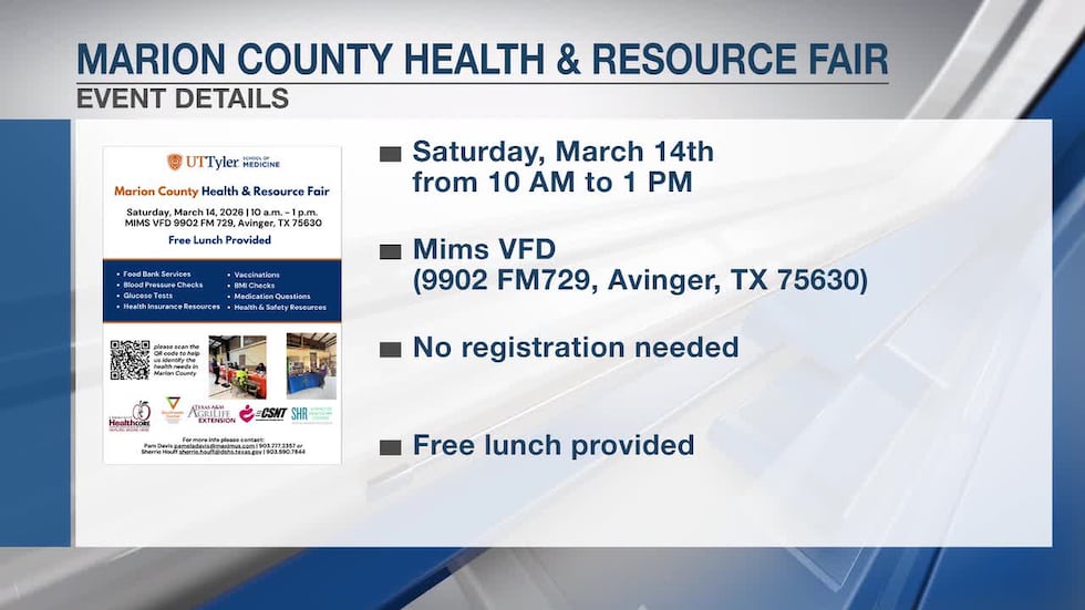 The free health and resource fair is happening Saturday from 10 a.m. to 1 p.m., at the Mims...