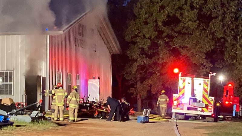Officials respond to second fire at Coker Enterprises in two weeks