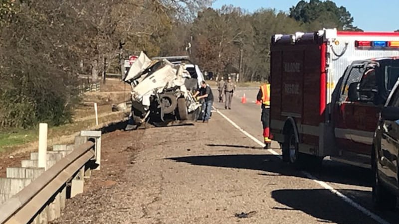 A white Dodge pickup was involved in a one-vehicle wreck in Rusk County Tuesday morning....