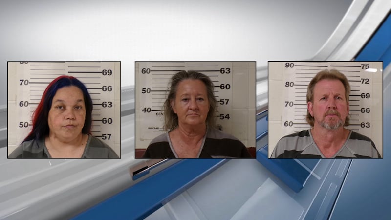 From left to right: Alisha Norris, 43, of Gun Barrel City, Gayla Stanley, 64, of Gun Barrel...