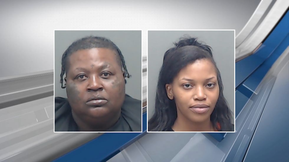 Marietta Denise Taylor, left, and Jayla Unique Jackson, right