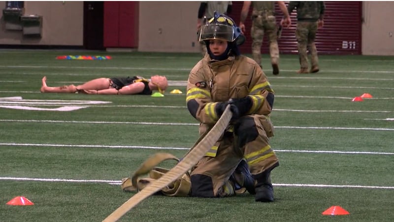 Whitehouse exhibe las destrezas de los estudiantes de primeros auxilios en un evento