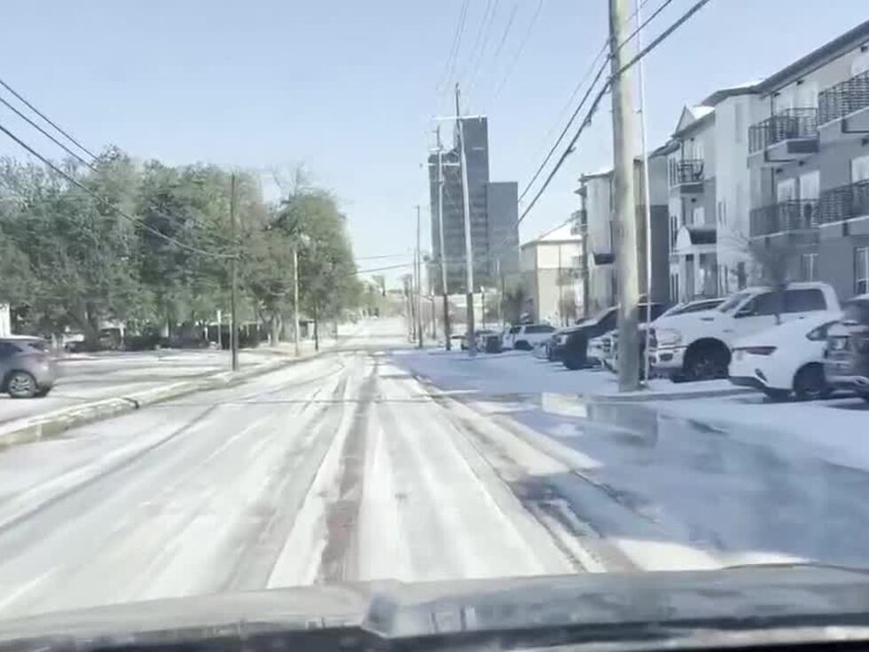 Tyler roads improve with sun, but ice dangers remain