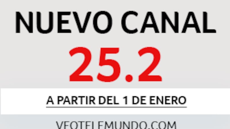 Nueva señal para Telemundo Lafayette a partir del 1° de enero de 2026