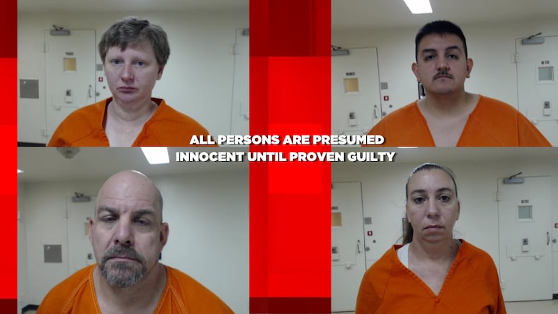Four Shelby County law enforcement employees have been booked into jail on charges including...