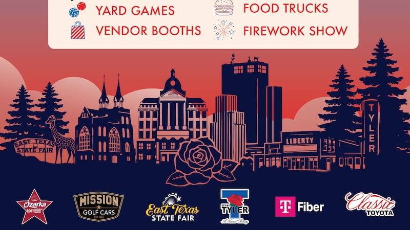 The City of Tyler’s fireworks has moved to a different venue for their 2026 celebration.