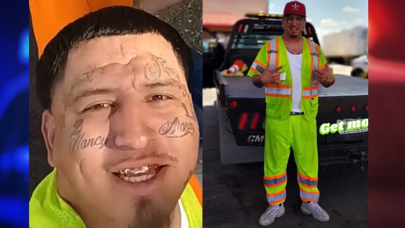 Simon López Jr. es descrito como un hombre hispano, de 5 pies y 7 pulgadas de alto, 214...