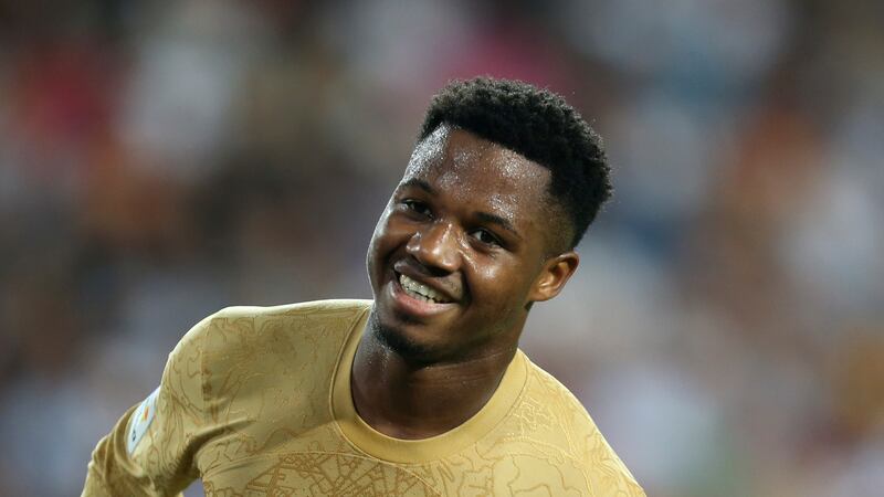 Ansu Fati, con solo 20 años, es uno de los grandes talentos que estará por primera vez en una...