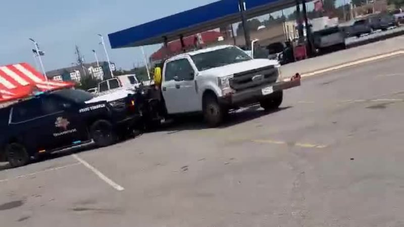 Chase ends with arrest after driver takes oil field work truck, officials say
