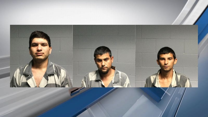 Joel Reyes-Garcia, Jaime Sanchez, Josue Alexander Valenzuela-Garcia