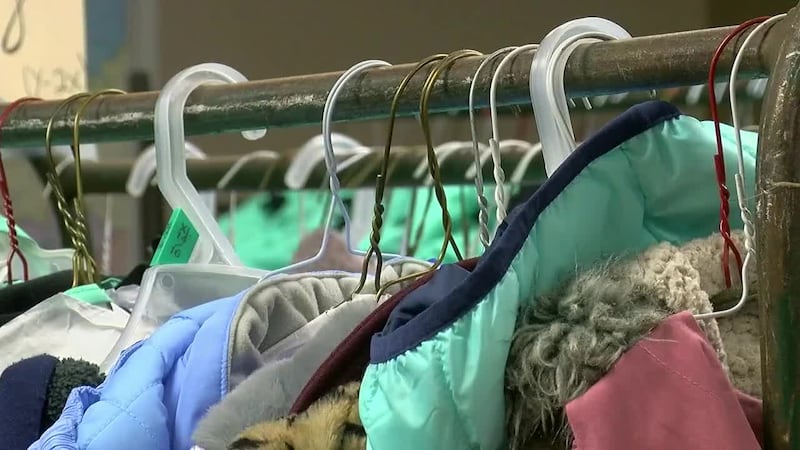 We spoke with some families about what this coat donation means to them before the colder...