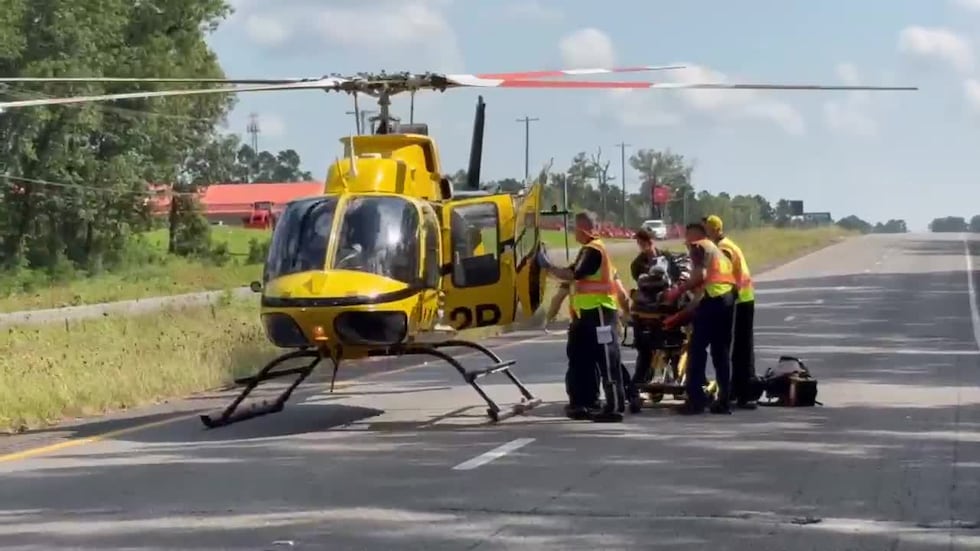 A Grapeland woman is dead and two others have been flown to hospitals following a one-vehicle...
