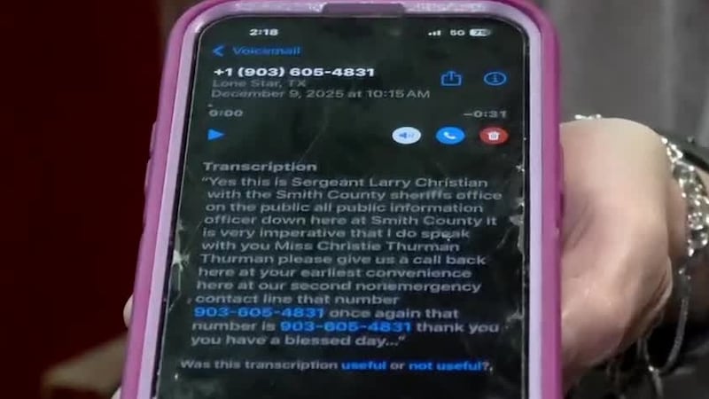 Sheriff del condado de Smith advierte sobre nueva estafa de servicio de jurado