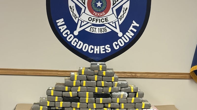 K-9 Milo helped deputies seize 100 pounds of cocaine in Nacogdoches County.