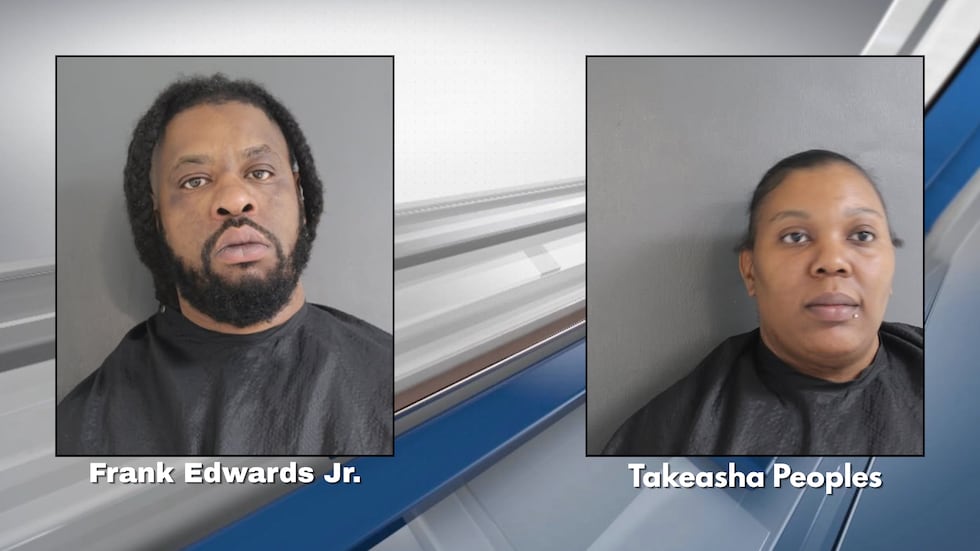 Frank Edwards Jr. 38, and Takeasha Peoples, 37, both of Houston