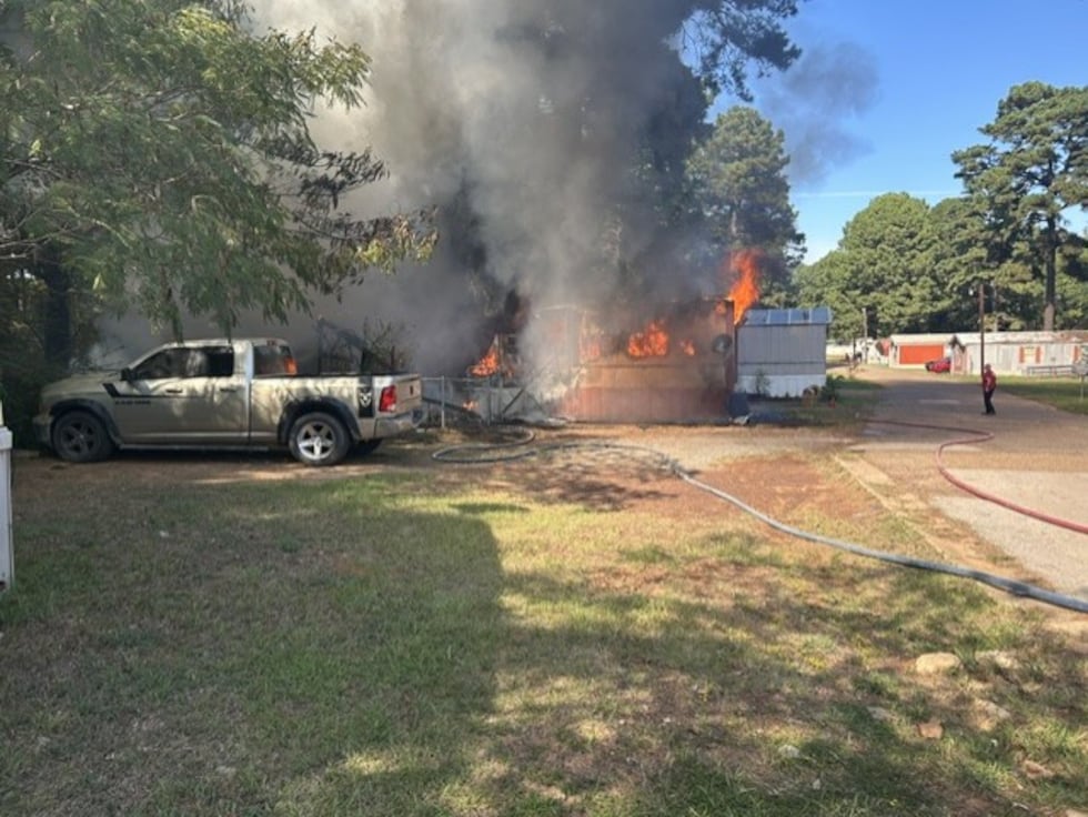 The Marshall Fire Department says one person is dead after a mobile home fire.