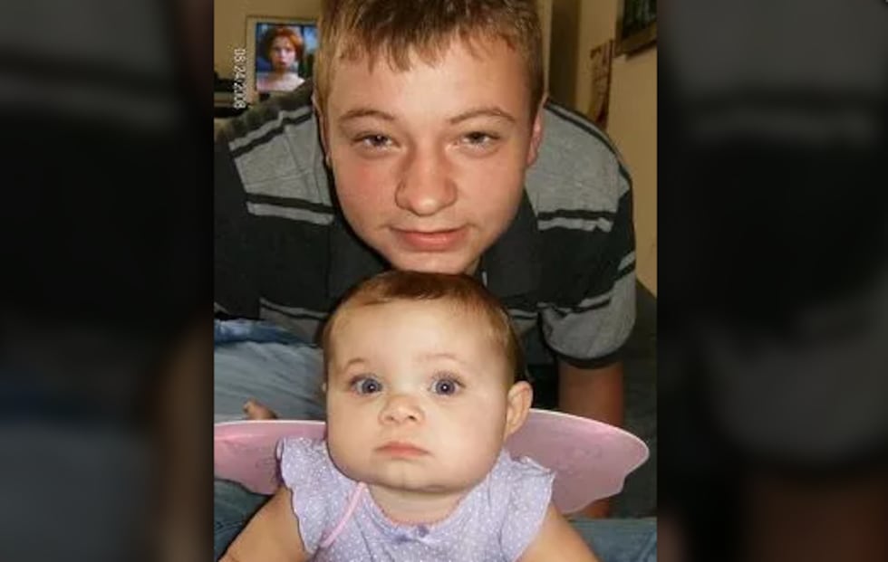 Blaine Milam with Amora Carson (Courtesy: Jessica Carson's Myspace)