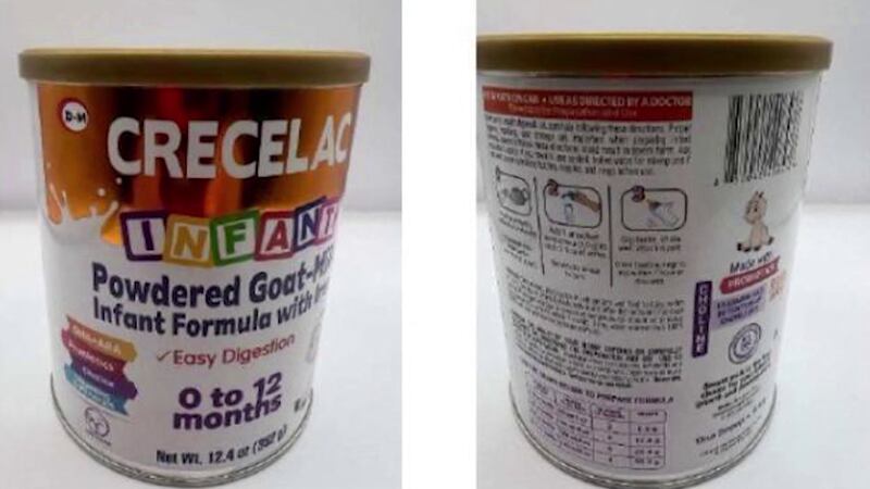 La Administración de Alimentos y Medicamentos emitió el viernes la alerta sobre la leche en...