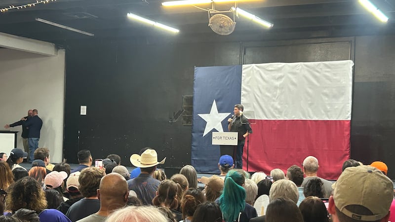 State Rep. James Talarico (D-Austin) campaigns in Tyler two weeks out from election day.