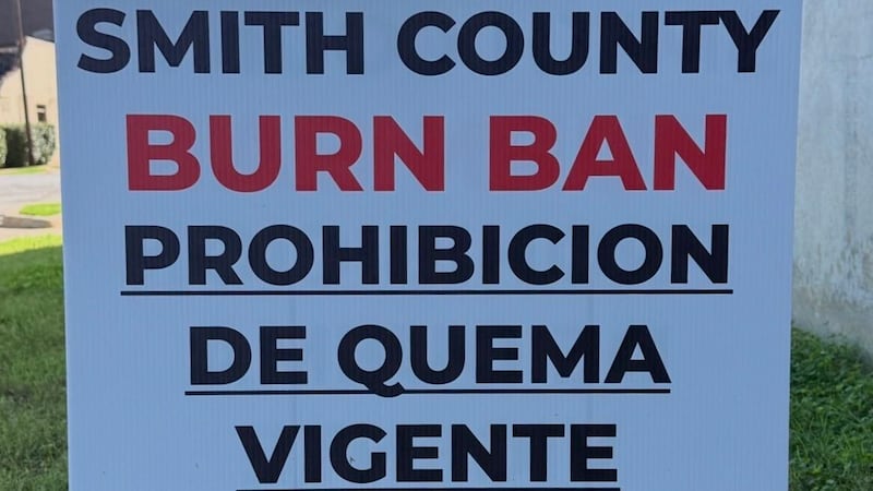 Prohibición de quema vigente en el condado de Smith