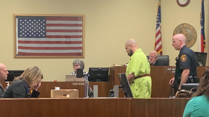 Un hombre de Lindale se declaró culpable de matar a dos personas en diciembre de 2020.