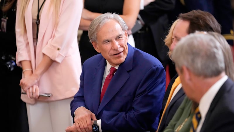 Texas Gov. Greg Abbott.