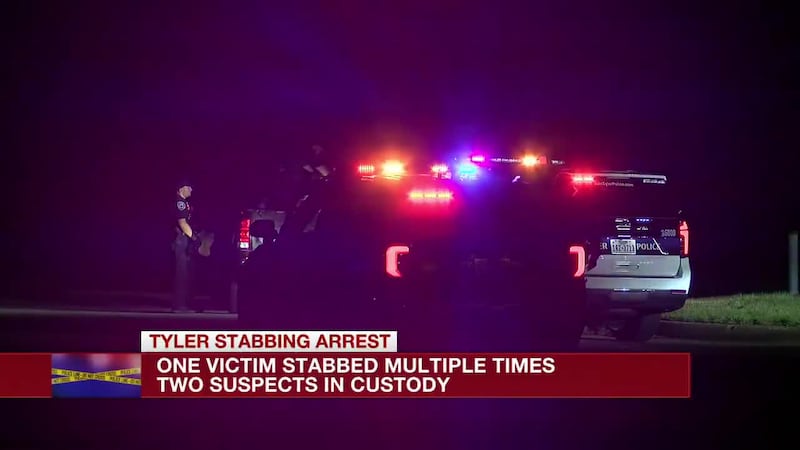 One man is being treated for multiple stab wounds at UT Health in Tyler following a stabbing...