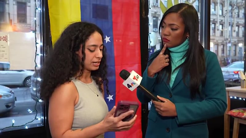 En varias locaciones de la Gran Manzana los venezolanos de la diáspora tomaron las calles este...