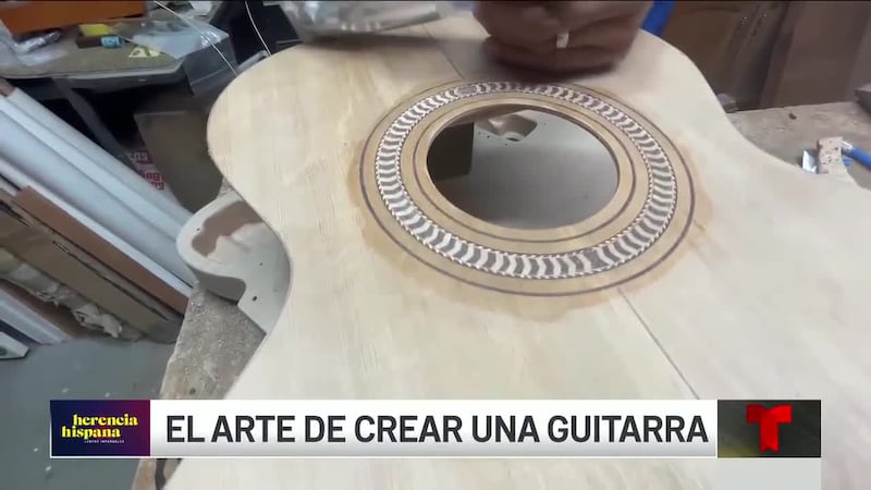 Herencia Hispana: Manuel Delgado y el arte de crear una guitarra