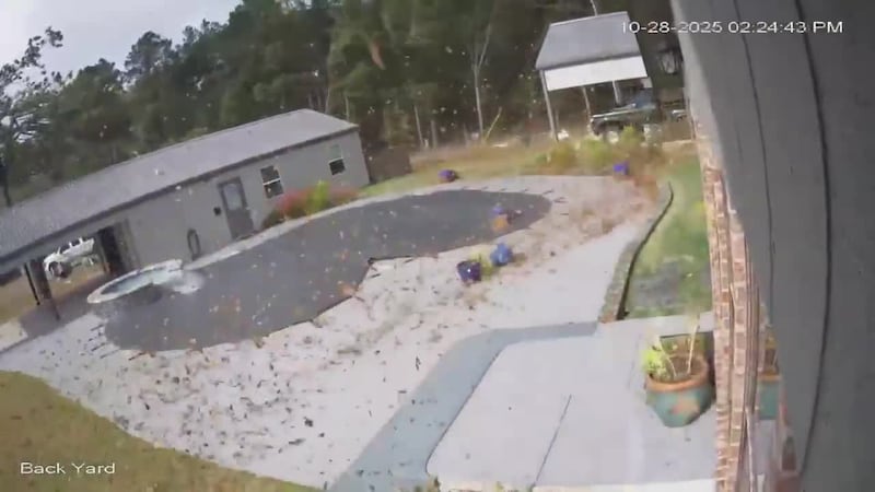 Ashley Turner provided video of tornado now confirmed as EF1 by NWS.