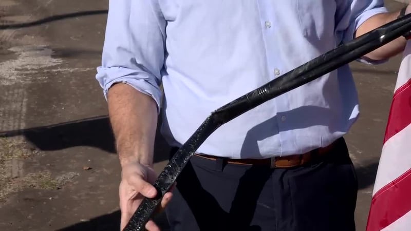 Police: Man accused of vandalizing Tyler Veterans Day flags left driver’s license on scene