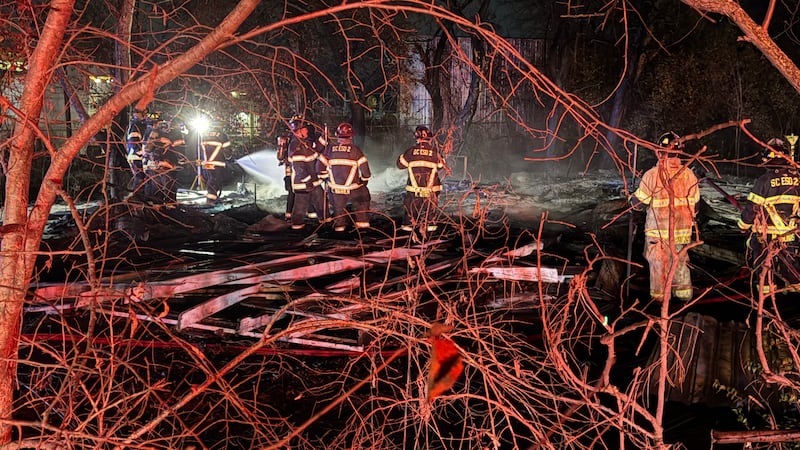 The cause of the fire remains under investigation.